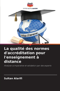 qualité des normes d'accréditation pour l'enseignement à distance