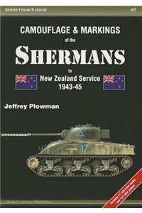 Camouflage & Markings of the Shermans in New Zealand Service 1943-45