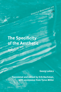 Specificity of the Aesthetic, Volume 1