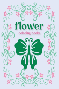 flower coloring books