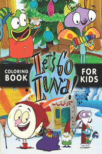 Let's Go Luna Coloring Book for Kids
