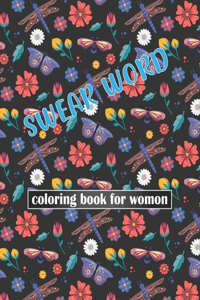 Swear word coloring book for womon