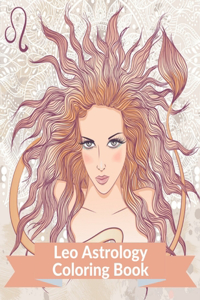 leo Astrology Coloring Book