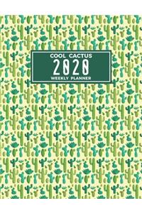 Cool Cactus 2020 Weekly Planner