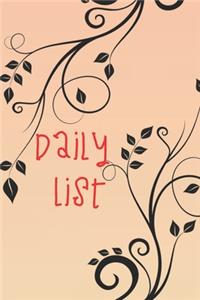 Daily List