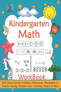 Kindergarten Math Workbook