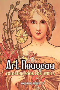 Art Nouveau Coloring book for Adults