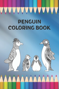 Penguin Coloring Book