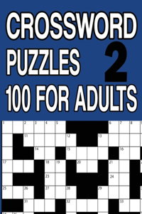 Crossword Puzzles 100 for Adults Book 2