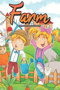 Farm Coloring Book For Kids