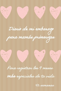 Diario de mi embarazo para mamás primerizas