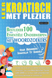 Leer Kroatisch Met Plezier - Voor Beginners