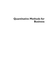 Quantitative Methods for Business