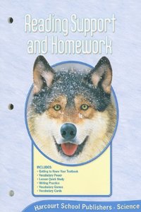 Harcourt School Publishers Ciencias Florida: Reading Support/Homework Student Edition Grade 4