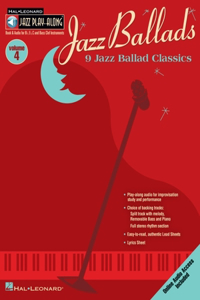 Jazz Ballads Jazz Play-Along Volume 4 Book/Online Audio