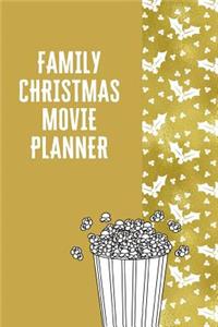 Family Christmas Movie Planner