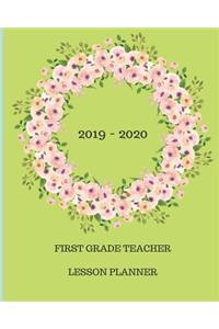 2019 - 2020 First Grade Teacher Lesson Planner