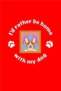 I'd Rather Be Home With My Dog