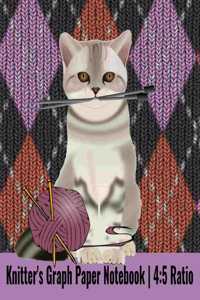 Knitter's Graph Paper Notebook - 4