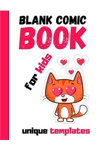 Blank Comic Book For Kids