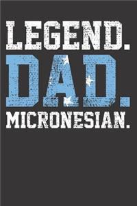 Micronesia Father Micronesian Dad Notebook Journal