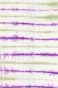 Tie-Dye in Purple and Green Journal