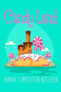 Candy Land Primary Composition Notebook