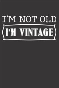 Old Vintage Birthday Notebook Journal
