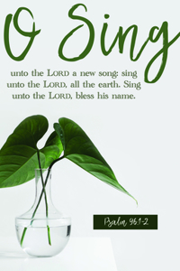 General Worship Bulletin - O Sing Unto the Lord (Package of 100)