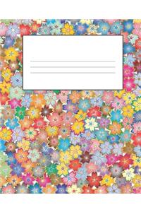 FLORAL Composition Notebook