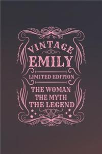Vintage Emily Limited Edition the Woman the Myth the Legend