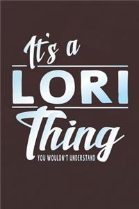 It's a Lori Thing You Wouldn't Understand