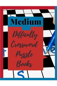 Medium Difficulty Crossword Puzzle Books