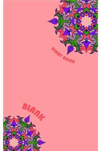Blank Diary book
