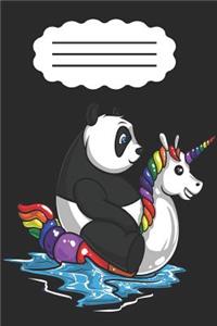Panda Bear Notebook