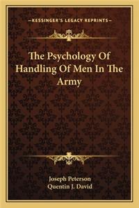 Psychology of Handling of Men in the Army