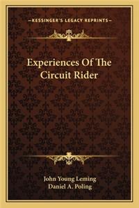 Experiences of the Circuit Rider