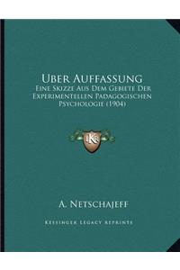 Uber Auffassung