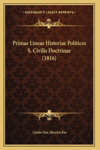 Primae Lineae Historiae Politices S. Civilis Doctrinae (1816)