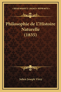 Philosophie de L'Histoire Naturelle (1835)