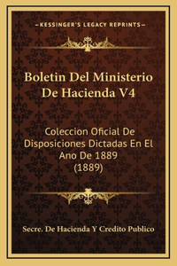 Boletin Del Ministerio De Hacienda V4