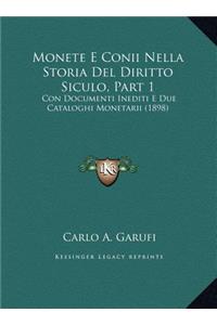 Monete E Conii Nella Storia Del Diritto Siculo, Part 1
