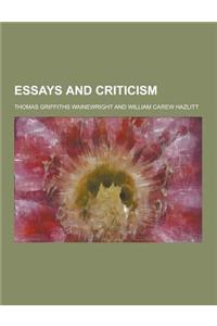 Essays and Criticism