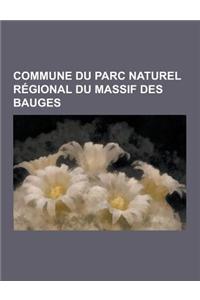 Commune Du Parc Naturel Regional Du Massif Des Bauges