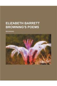 Elizabeth Barrett Browning's Poems