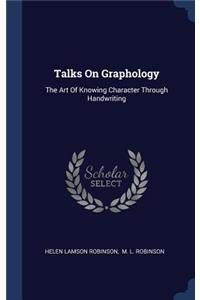 Talks On Graphology