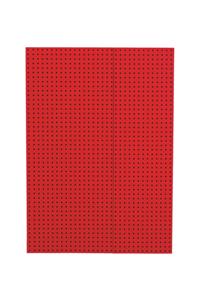 Red on Black Paper-Oh Circulo A4 Lined