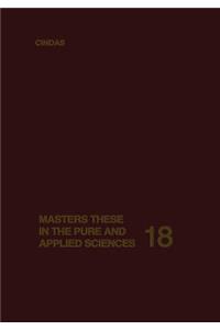Masters Theses in the Pure and Applied Sciences