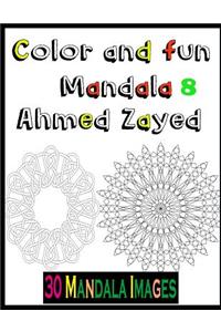 Color And Fun Mandala 8