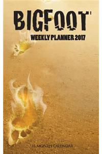 BIGFOOT Weekly Planner 2017